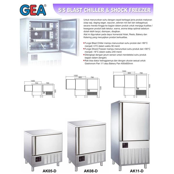 Blast Chiller & Shock Freezer