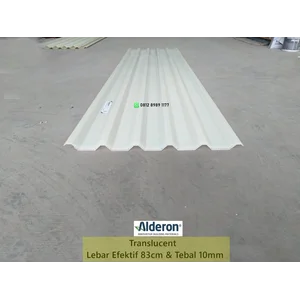 Alderon 830 / 860 Double-Layer UPVC Roof – Translucent/Semi-Transparent
