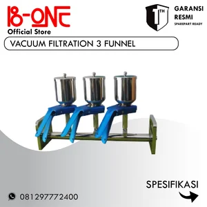 Vakum Filtrasi Manifold - 3 Funnel