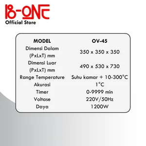 45L - Digital Drying Oven Laboratorium