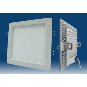 Lampu Downlight LED Kotak 12 Watt Cool White CLEAR 