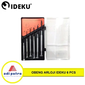 Obeng Arloji  6 pcs  ideku