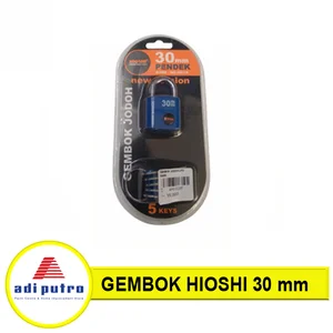 Gembok Hioshi 30 mm pendek 