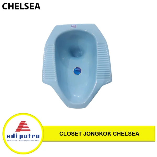 Closet Jongkok Chelsea Warna Biru