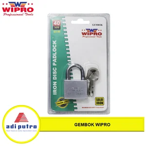 Gembok Kunci Wipro Stainless Steel