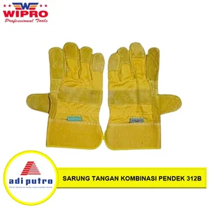 Sarung Tangan Safety Kombinasi Pendek 312 B Wipro