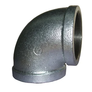 Elbow 90° Banded (Bl 90) - Galvanized Dan Black Malleable Iron Pipe Fitting