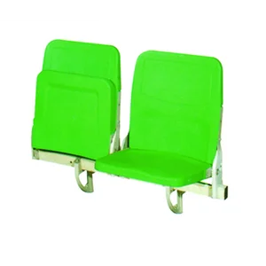 Kursi Tunggu Lipat Fiberglass 3 Seat Hijau