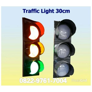 Lampu LED Traffic 3 aspek -30cm INDOTRAFIC