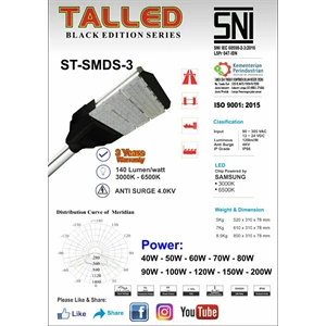 Street Lights LED PJU Talled ST-SMDS-3