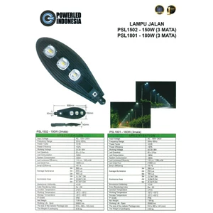 Lampu Jalan PJU LED Powerled PSL1502 150W