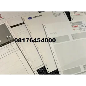Jasa Percetakan Continuous Form jakarta 