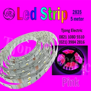 Lampu LED Strip 2835 warna pink