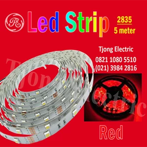 Lampu LED Strip 2835 warna merah