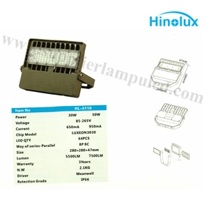Lampu Sorot LED 30w - 50w Multi Chip Hinolux HL-5110