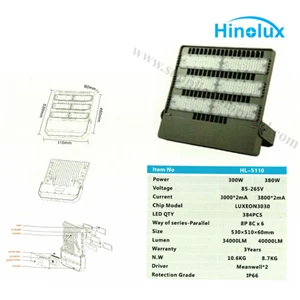 Lampu Sorot LED 300w - 380w Multi Chip Hinolux HL - 5110 