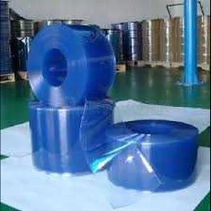 Tirai pvc curtain Clear2mm x 20cm x 50m Blue