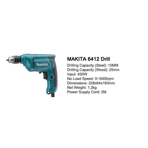 MAKITA 6412 Hand Drill Machine 10mm
