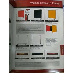 WELDING SCREENS 6"X8" REDRAM
