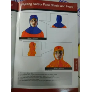 WELDING HOOD GOLDEN LEATHER 114007G REDRAM