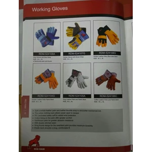 Gloves Safety Leather 10.5 