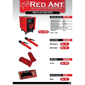 ELECTRODE HOLDER 500A RED ANT