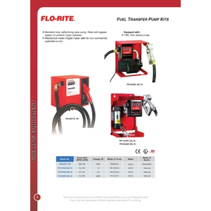 Flo - Rite Fuel Transfer Pump Kits