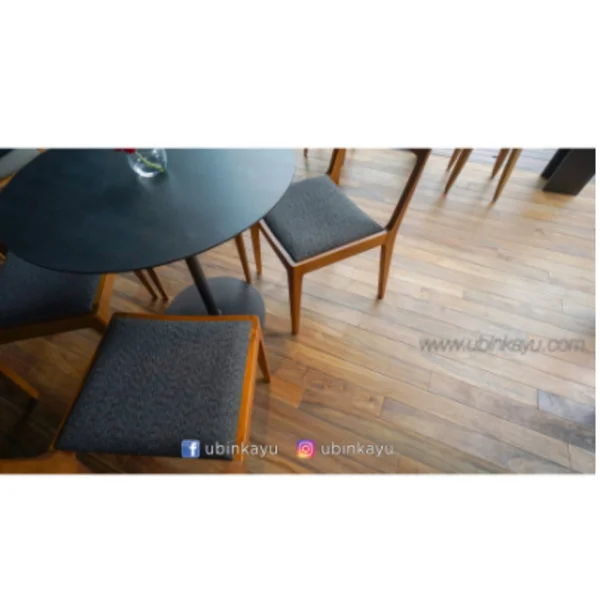 Lantai Kayu Parket Flooring Lingua Solid 