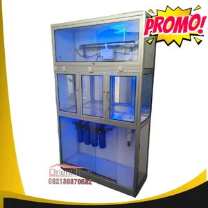Paket depot air minum isi ulang super ekonomis 2 isi 1 cuci lengkap tandon air