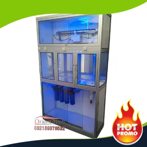 Paket depot air minum isi ulang super ekonomis 2 isi 1 cuci lengkap tandon air