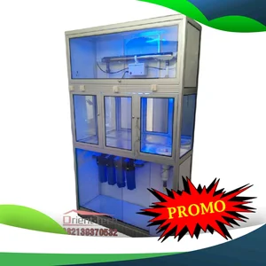 Paket depot air minum isi ulang super ekonomis 2 isi 1 cuci lengkap tandon air