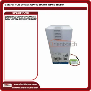 Baterai Kecil PLC Omron CP1E Omron Battery CP1W-BAT01 CP1E-BAT01