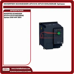 Inverter dan Konverter SCHNEIDER ATV310 ATV310HU30N4E 3phase 3KW 4HP 380V