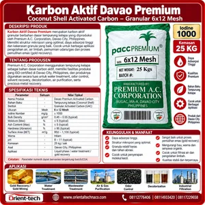 Karbon Aktif Davao Premium Untuk Emas