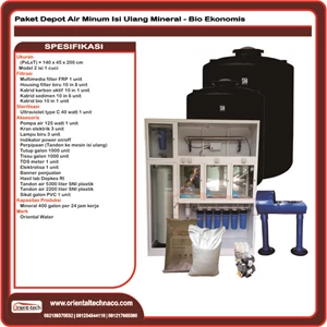 Package Depot Mineral Water Refill - Bio Economical