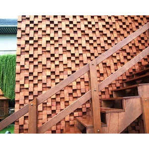 Panel Dinding Kayu Wall Cladding