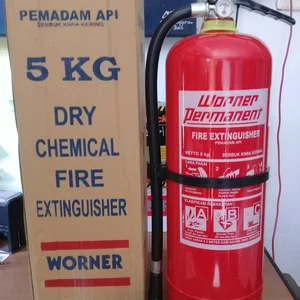 Fire Extinguisher Powder 5 Kg ( Worner Permanent) 