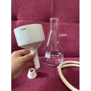 Set Corong Buchner 80mm Labu 1000ml
