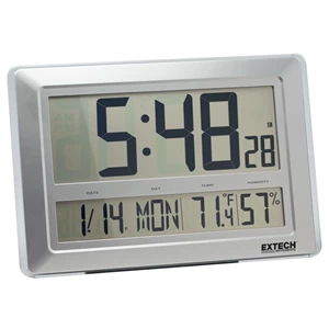 Extech CTH10A: Digital Clock - Hygro-Thermometer