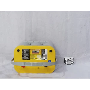 Aki Kuning Heavy Duty Deep Cycle Battery Optima Battery Yellow Top D34 Cca 750