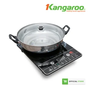 Kangaroo Kompor Listrik Induksi Tunggal Kg420i Hemat Energi Free Panci Induksi