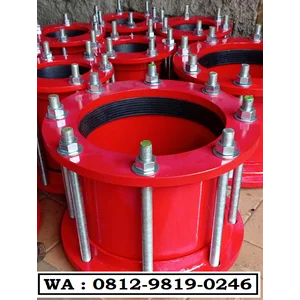 Sambungan Pipa Besi Dresser Joint 6 Inc Seal Viton