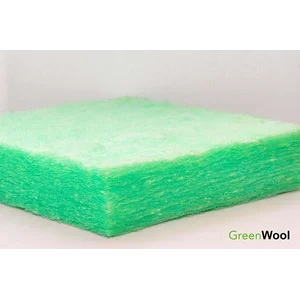 Green wool Peredam Suara Jenis Pori