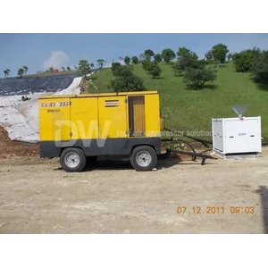 Mesin Bekas Air Compressor Atlas Copco 750 Cfm