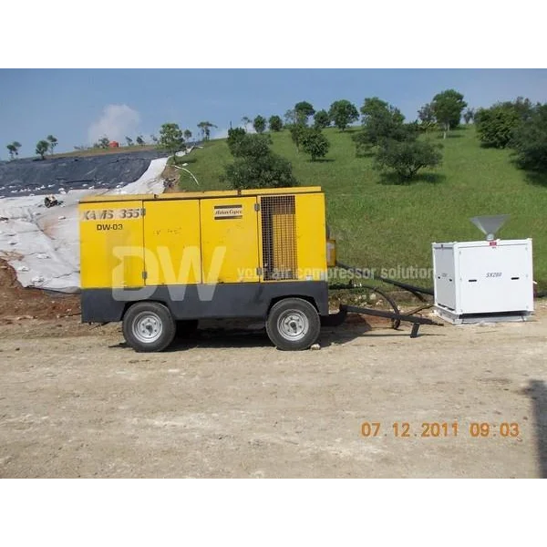 Mesin Bekas Air Compressor Atlas Copco 750 Cfm