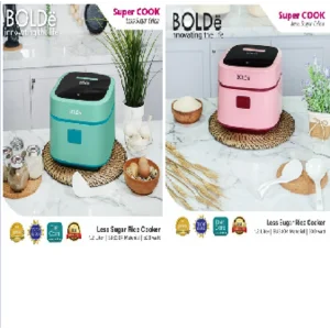  Rice Cooker Less Sugar Bolde Super Cook Celica 1.2Liter