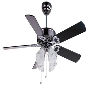 MT.EDMA 52IN PHOENIX CEILING FAN 5 BALING DENGAN 4 LAMPU HIAS - HITAM