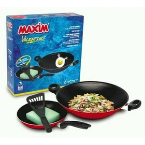 Wajan Maxim Valentino Wok 30Cm Frypan 22Cm