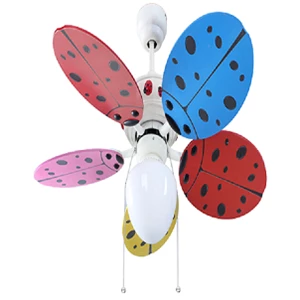 Mt.Edma 42in LADYBIRD Hanging Fan with Decorative Lights