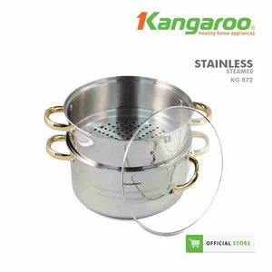 Kangaroo KG872 Steamer Pot Panci Steamer/Kukus